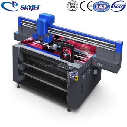 High stability uv flatbed printer uv flatbed printer price