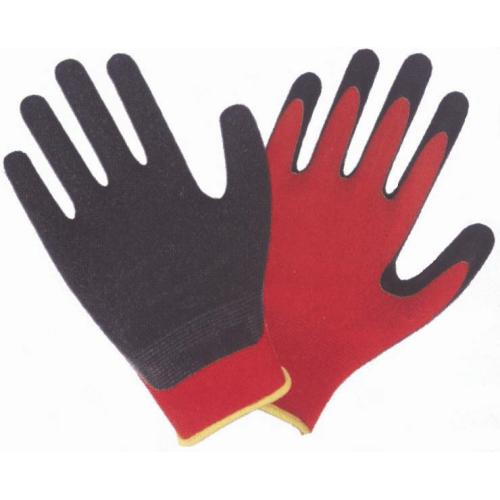 Cotton Safety Gloves With Latex coated