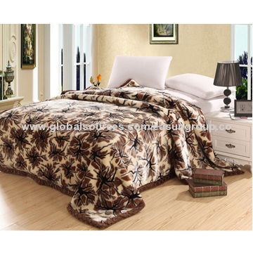 High quality Raschel blanket