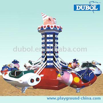 merry-go-round (revolving machine,merry-go-round equipment)