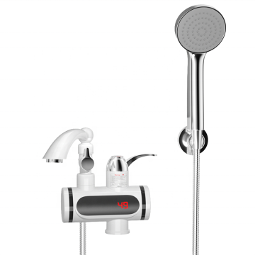 China Wholesale Professional Manufacturer of 1-3 secs Instant Electric Water Heater Faucets in Plastic White