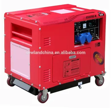Air cooled 186FA 5kW/6kW super silent diesel engine generator