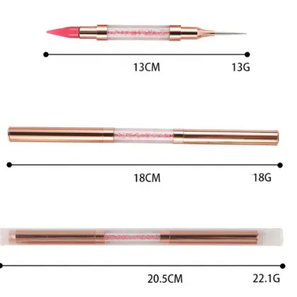 Hot Sale Nail Rhinestone Picker Pen & DIY Wax Dotting Tools Supplier for Salons