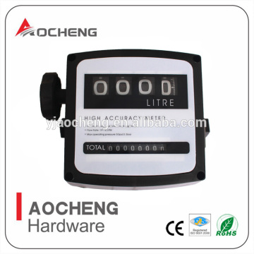 Mechanical 4 digital Fuel Oil Gas Flow Meter