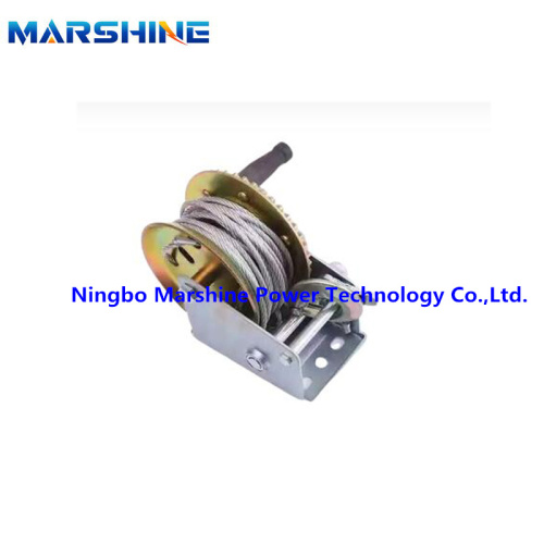 Durable Small Wire Rope Manual Hand Winch