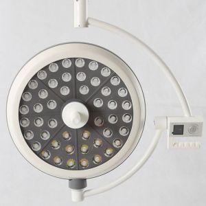 Surgical shadow-free true-color illumination operating lamp