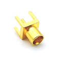 Male Female MCX RF Coaxial PCB Mount Connector