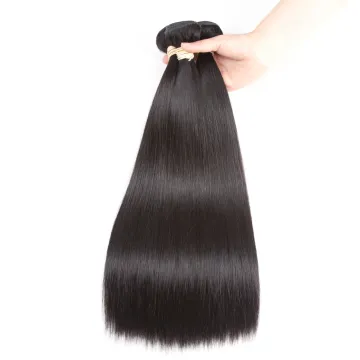 No Tangle No Shed Soft And Smooth, Natural Color 100% Brazilian Virgin Human Hair 10"-30" Hair Bundles In Stock