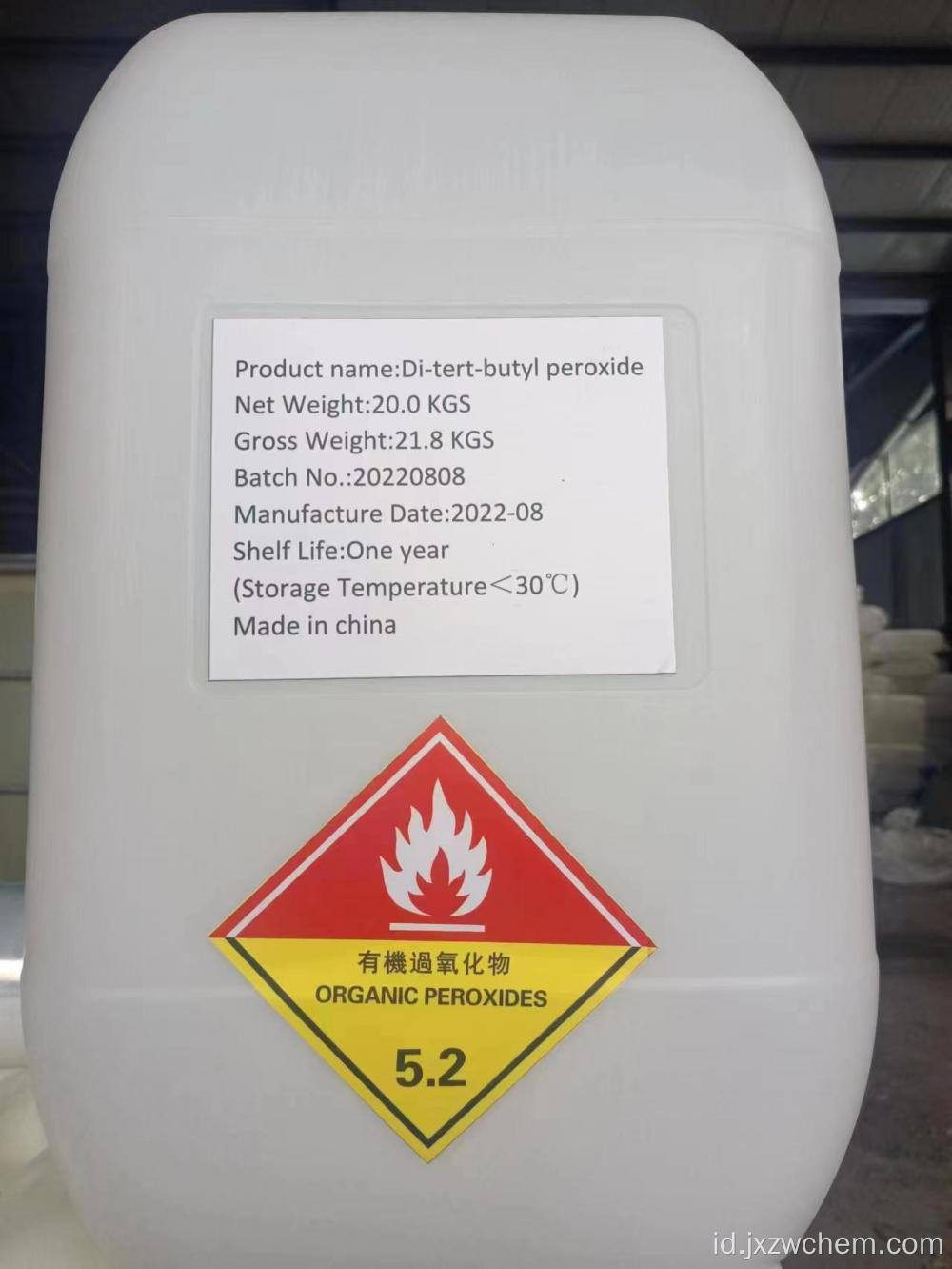 Butyl peroksida di-tertier murni tinggi