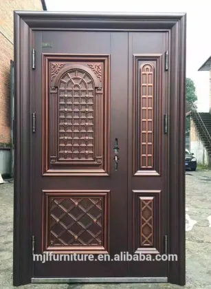 Main entrance steel security door