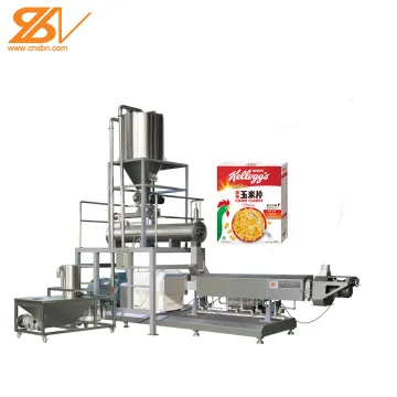Oats and Corn Flakes Production Line Machine