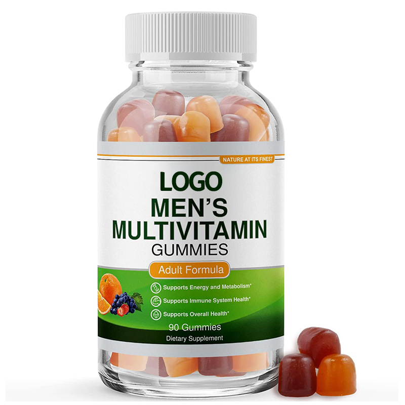 OEM/ODM Vegan Immune Support Multivitamin Gummies with Vitamin A, C, D3, E, B6, B12 for Energy Sipport