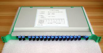 PLC Fiber Optic junction box SC / UPC Cable Casette 116 Wit
