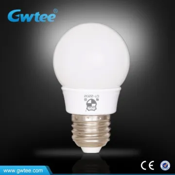 E27 glossy high power energy saving 3w led bulb lamp