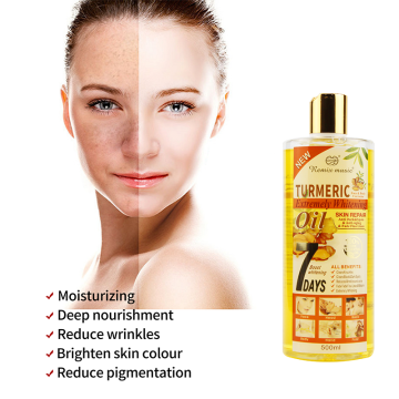 OEM Factory Wholesale 500ML Ginger Organic Essential Oil for Skin Brightening and Wrinkle Reduction
