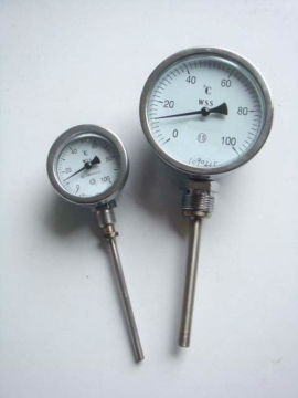 High Quality Back Connection Industrial Bimetal Thermometer