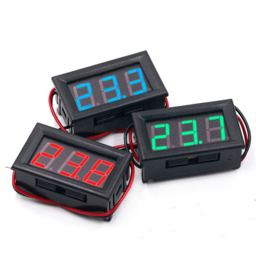 Factory Wholesale Digital DC Tentage Mettage 0,56 pouce Affichage LED 2/3 fil 2,5V-100V