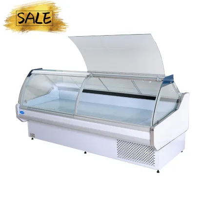 Supermarket Delicatessen and Meat Chiller Display Case