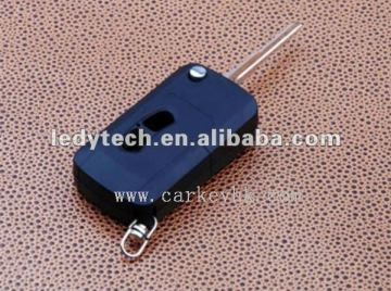 Top quality Mitsubishi Lancer 2 buttons flip remote key casing
