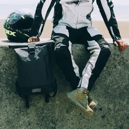 European Moto Backpack: Motorcycle Dry Bag - Waterproof Backpack