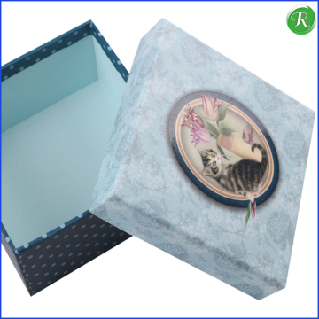 Clamshell makeup box, paper cosmetic gift box packaging design