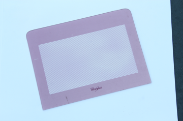 Pink Decorative Silk Screen Printed Toughened Glass