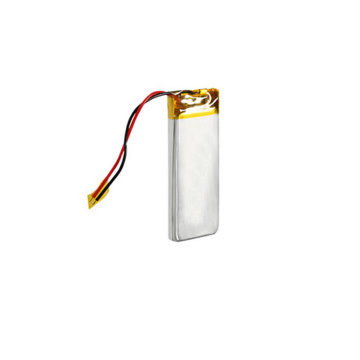 Polímero de lítio recarregável 682052 da bateria do lipo 3.7v 640mAh