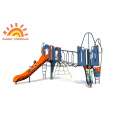 HPL Play Slide Structure Outdoor Playground Untuk Anak-Anak