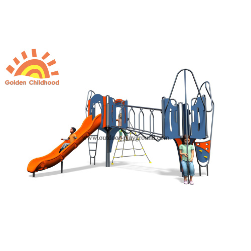 HPL Play Slide Structure Outdoor Playground For Kids