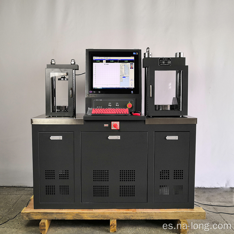 Máquina de prueba de dos en uno compresión y flexural