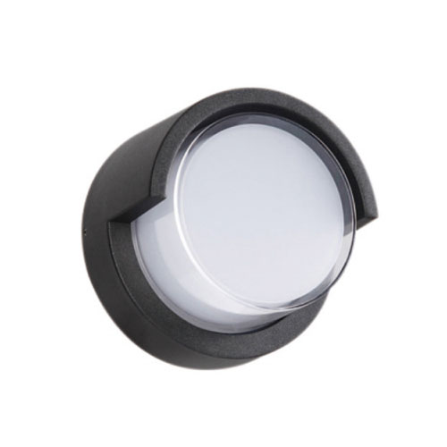 Circular Down 12W Outdoor Wall Light