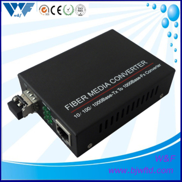 10/100/1000M auto-adaptation Ethernet fiber optic media converter