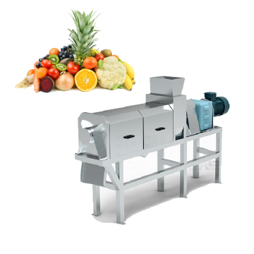 Natural Double Screw High Yield Juicer for Apples, Pineapples, and Celery