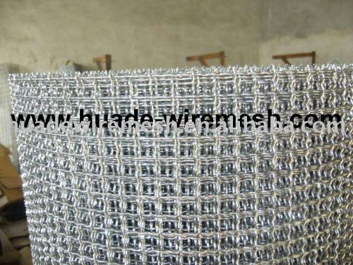 Screen, Crimped wire cloth, woven wire mesh