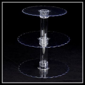 clear 3 tiers acrylic cake stand,cake tower display