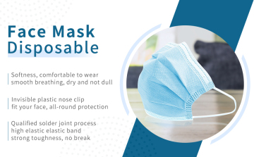 Disposable medical for face mask