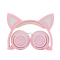 audifonos gamer cartoon kids cat ear headphones