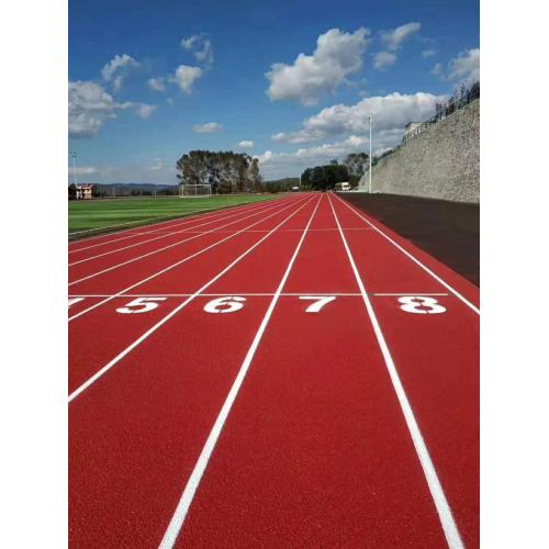 Les matériaux de chaussée de longue durée 7: 1 courent la surface de course sportive de plancher de piste sportive