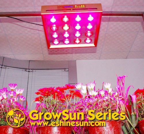 12-bands Emitting Color and CE,RoHS,UL Certification square led grow light