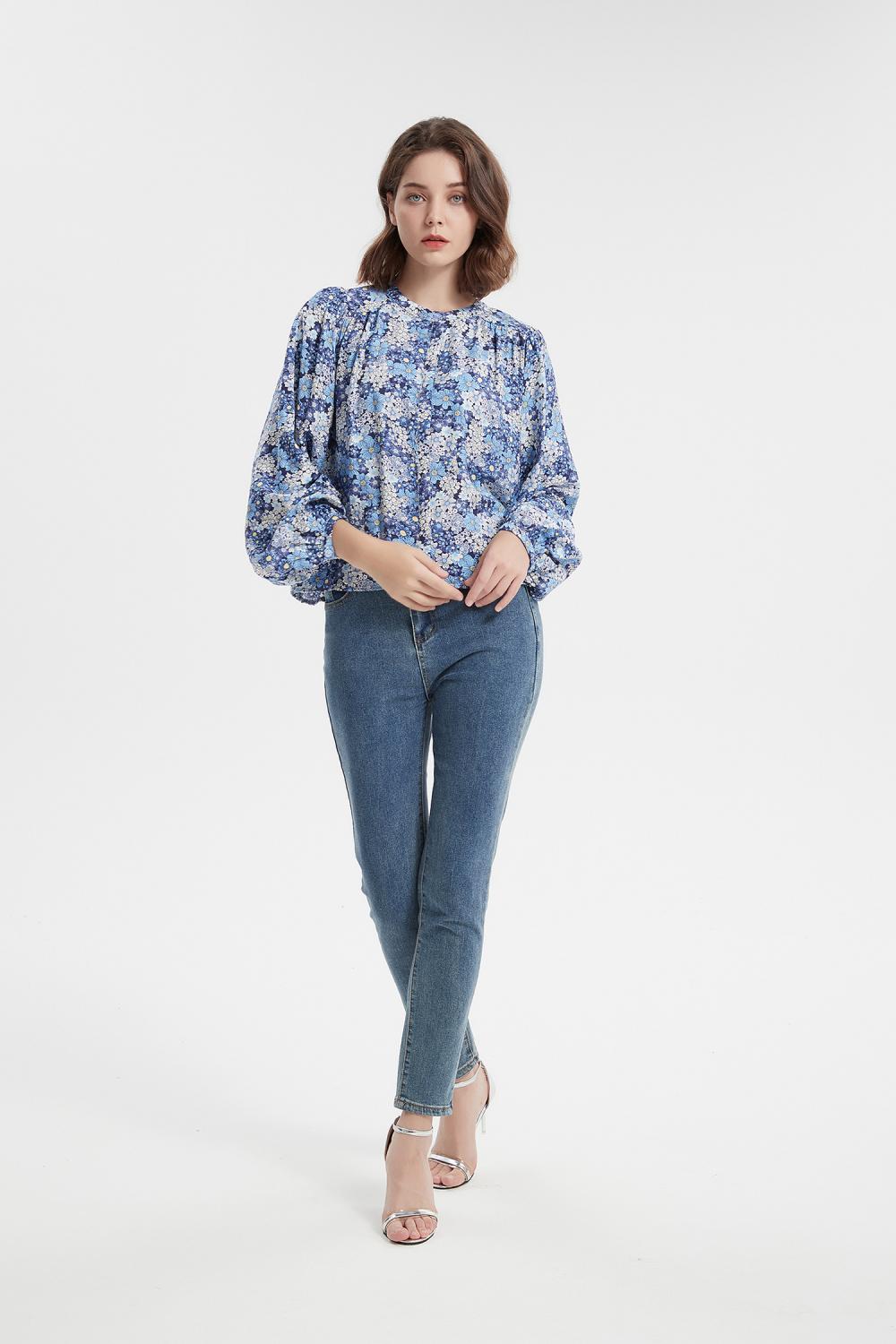 Flower Printed Blouse