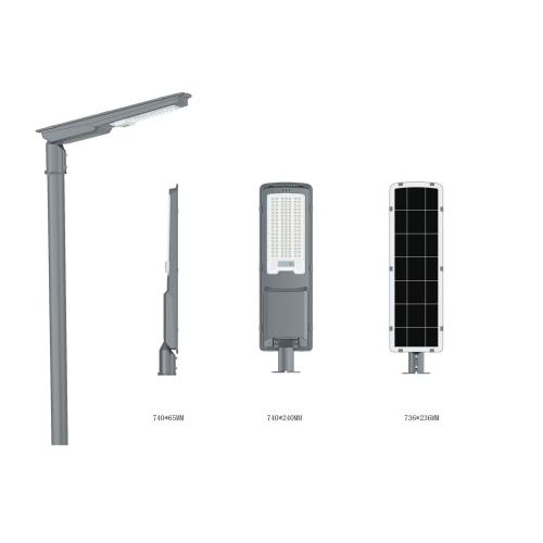 Luz de calle solar impermeable al aire libre de aluminio personalizada IP65
