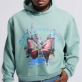 Green Sweater Butterfly Men's Hoodies