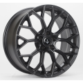 Matt black passenger wheels