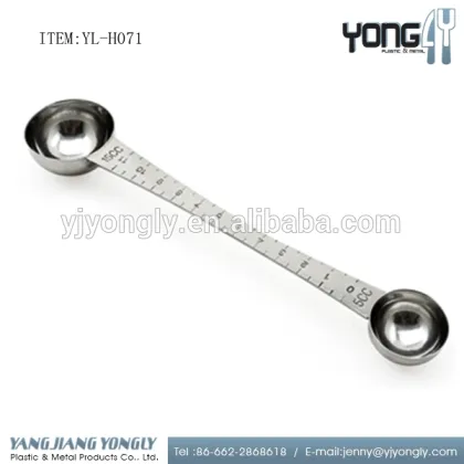 Double Side Stainless Steel Salt Spoon/Measuring Spoon