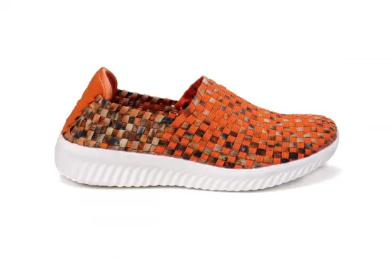 Classic Style Superior Quality Elastic Upper Woven Loafers