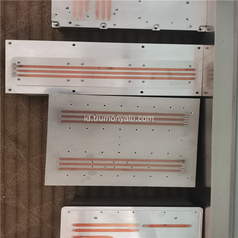 Desain plat Aluminium Spatula Heat Sink berkembang