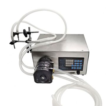 Double Nozzle Peristaltic Pump Liquid Filling Machine