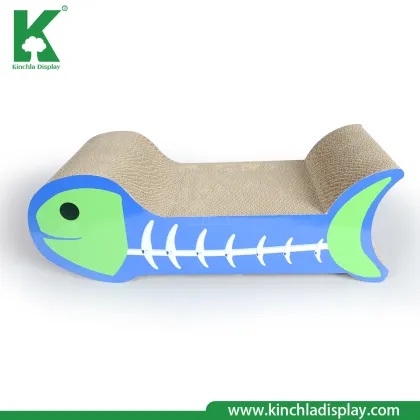 Fish Shape Cardboard Cat Scratching Board