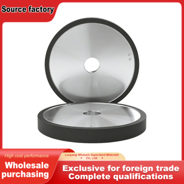 Long life abrasive disc for metal ceramic processing