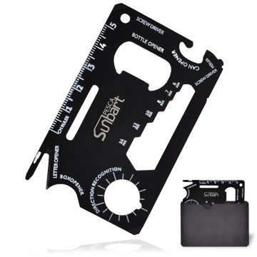 Keychain EDC Multifunktions -Kreditkarten -Tool - Überlebenstockzubehör